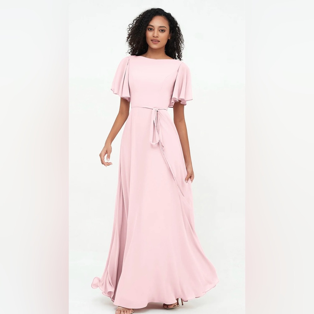 Bridesmaid dress | Blush